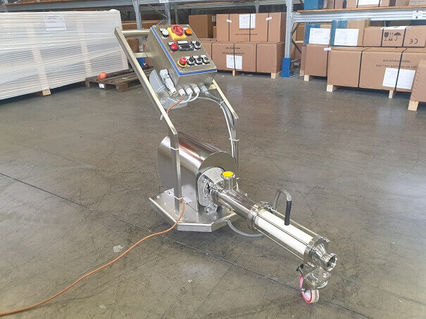Mobile High Temperature Hygienic Pump Kit for Viscous Fluids